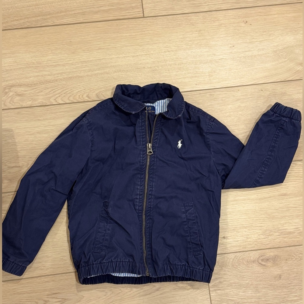 Polo Ralph Lauren Toddler Boys Cotton Jacket Navy 4T